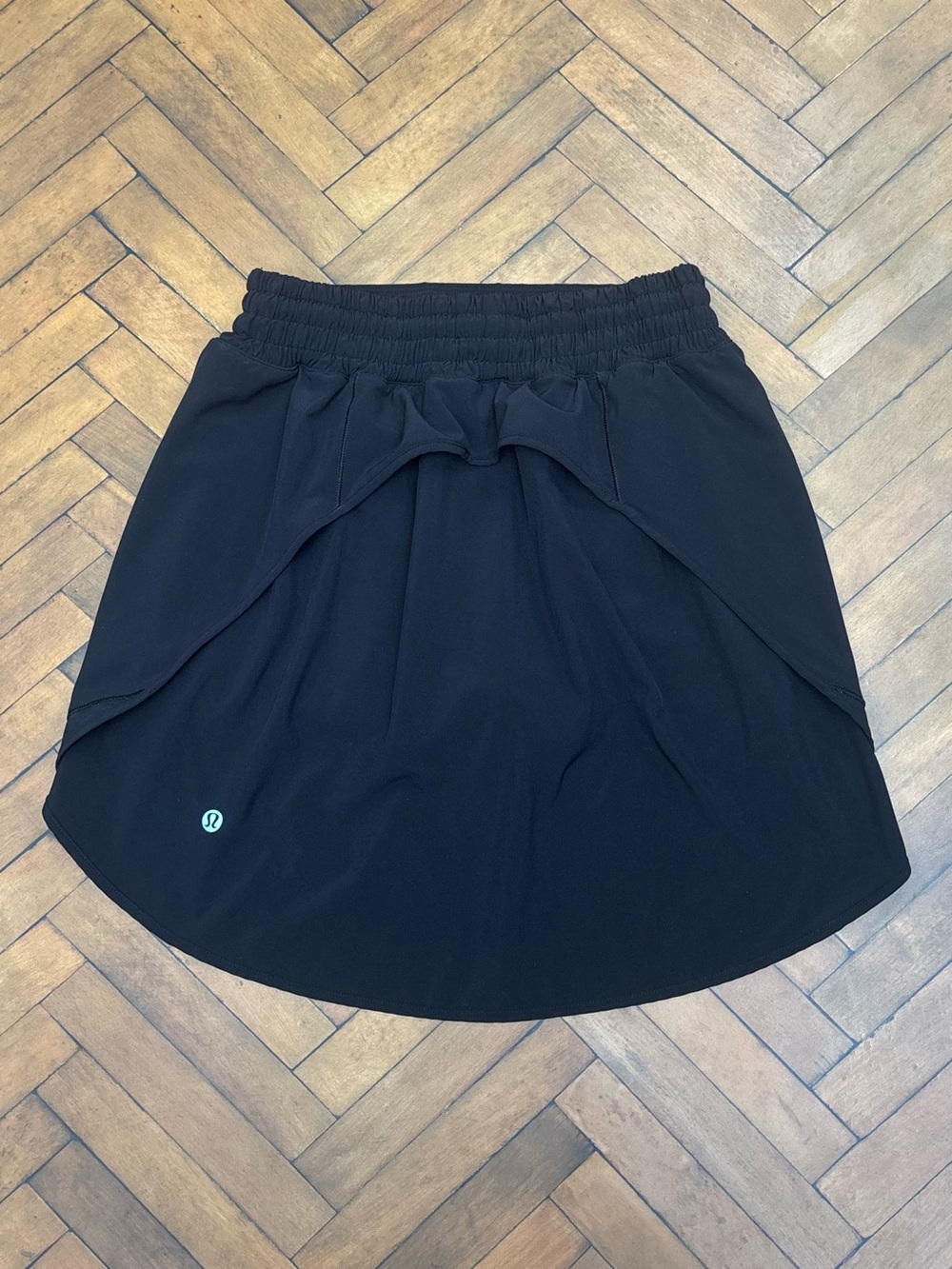 Lululemon Hotty Hot High Rise Skirt Skort *Long In Black Size 6